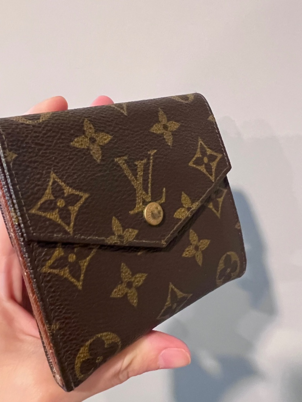 Vintage Louis Vuitton double sided wallet